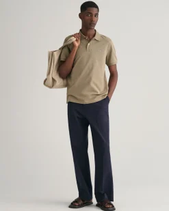 Regular Fit Shield Piqué Polo Shirt