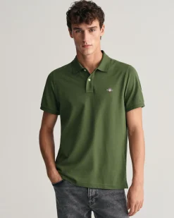 Regular Fit Shield Piqué Polo Shirt