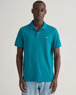 Regular Fit Shield Piqué Polo Shirt