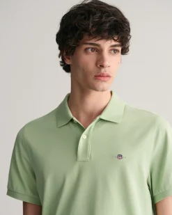 Regular Fit Shield Piqué Polo Shirt