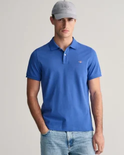 Regular Fit Shield Piqué Polo Shirt