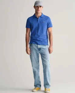 Regular Fit Shield Piqué Polo Shirt