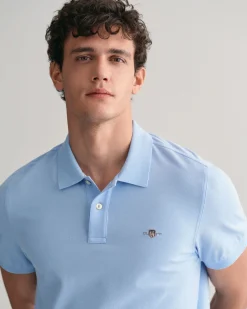 Regular Fit Shield Piqué Polo Shirt