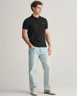 Regular Fit Shield Piqué Polo Shirt