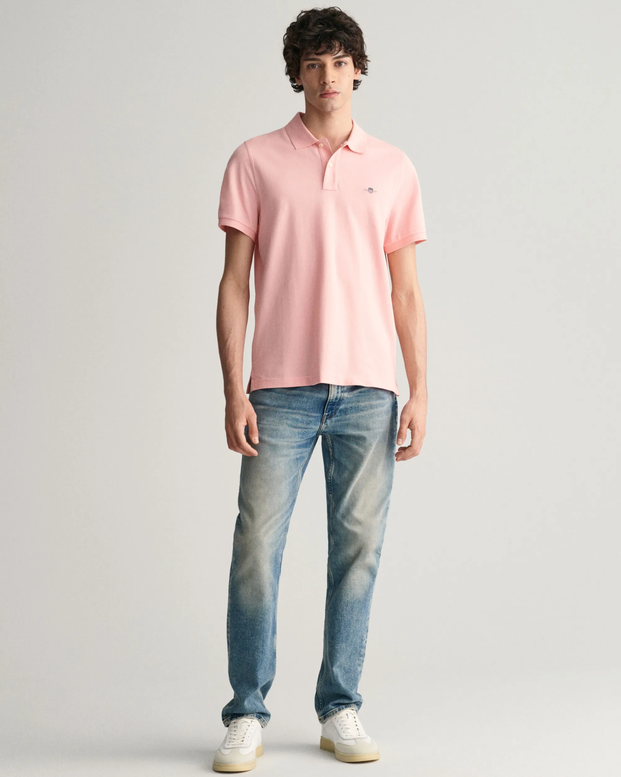 Regular Fit Shield Piqué Polo Shirt
