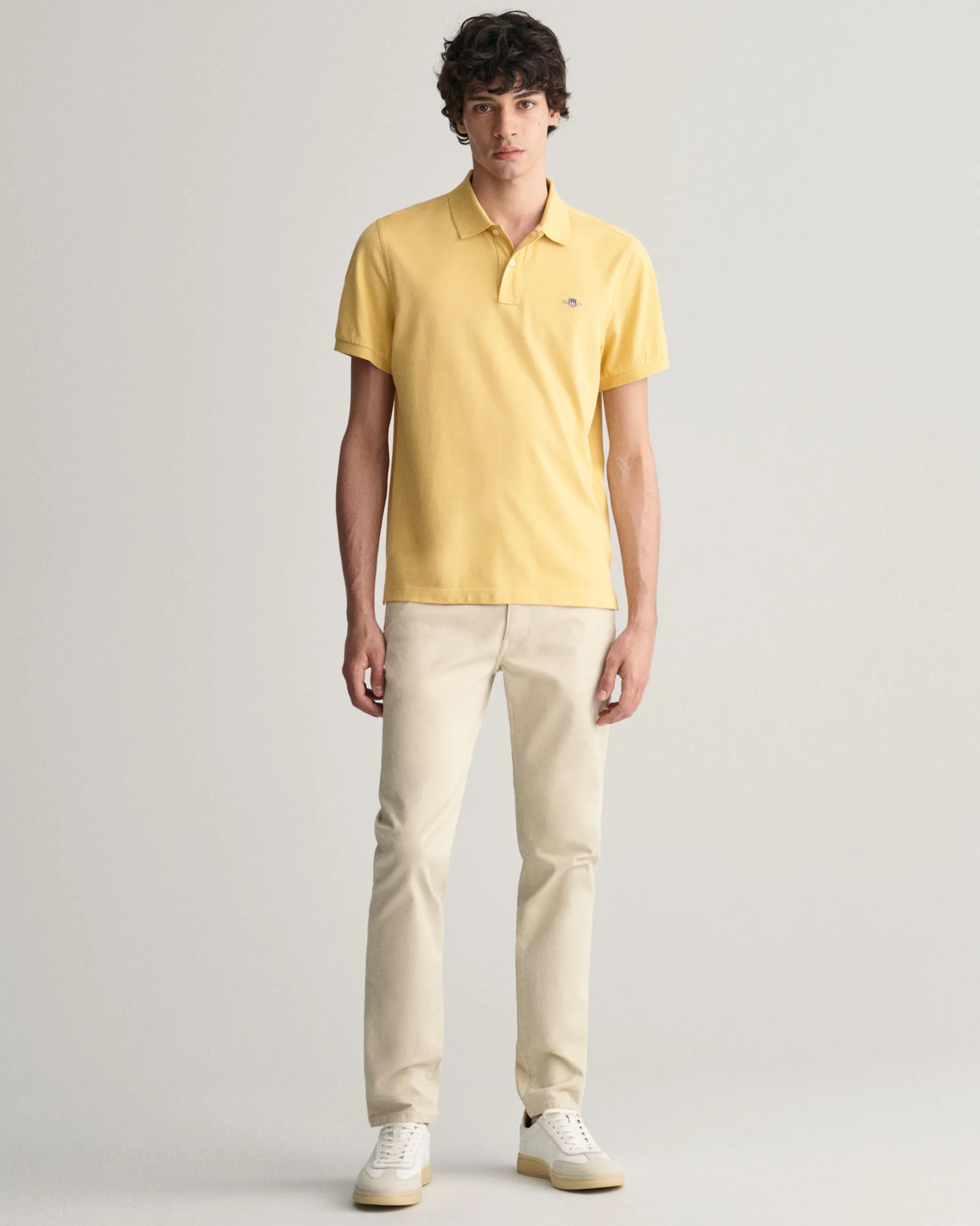 Regular Fit Shield Piqué Polo Shirt