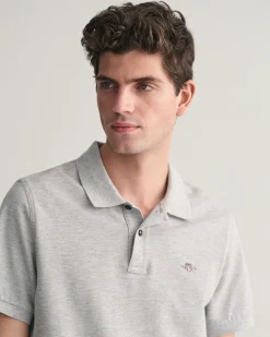 Regular Fit Shield Piqué Polo Shirt
