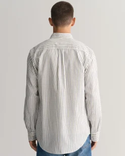 Regular Fit Striped Archive Oxford Shirt