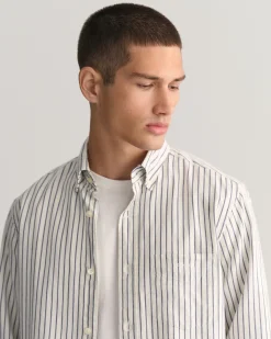Regular Fit Striped Archive Oxford Shirt