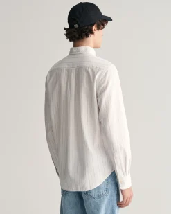 Regular Fit Striped Archive Oxford Shirt