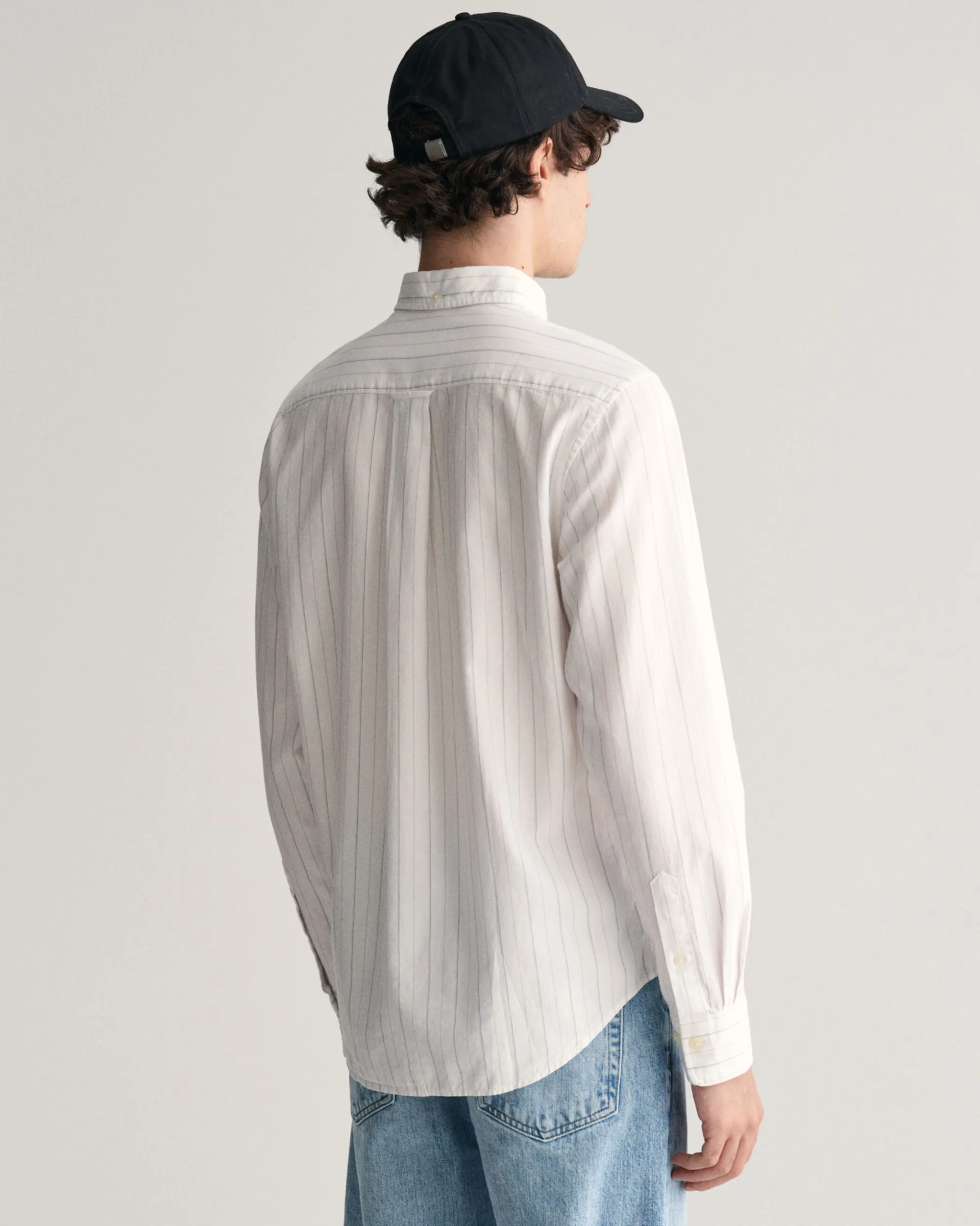 Regular Fit Striped Archive Oxford Shirt
