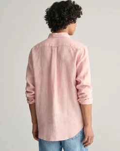 Regular Fit Striped Linen Shirt