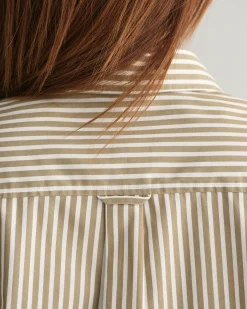 Regular Fit Striped Poplin Shirt