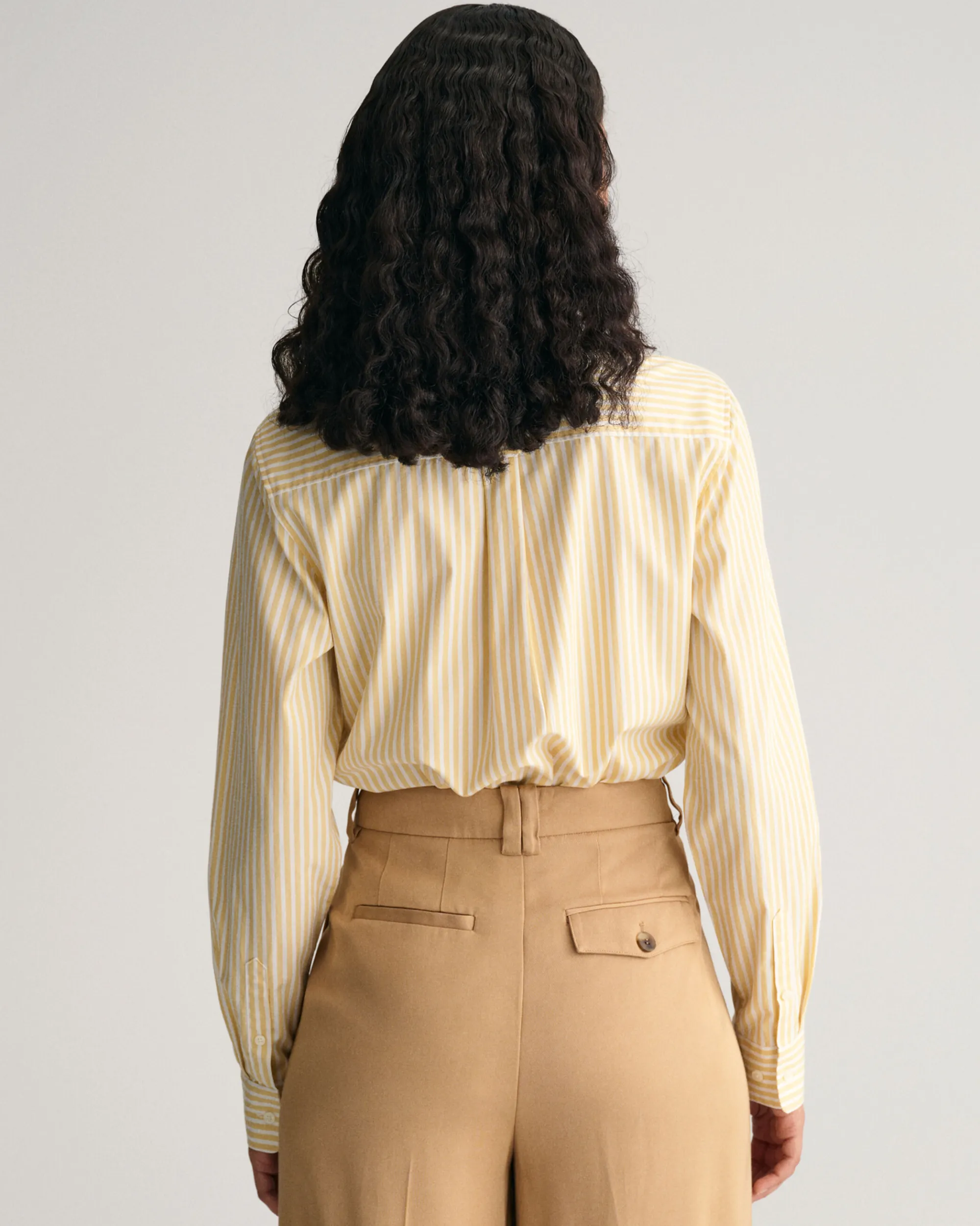 Regular Fit Striped Poplin Shirt