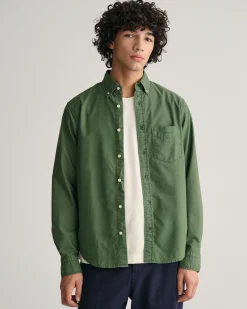 Regular Fit Sunfaded Archive Oxford Shirt