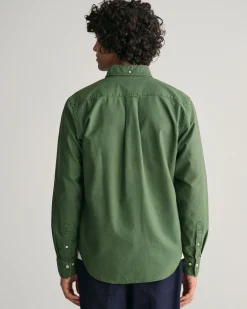 Regular Fit Sunfaded Archive Oxford Shirt