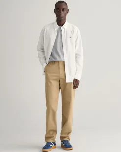 Regular Fit Twill Chinos