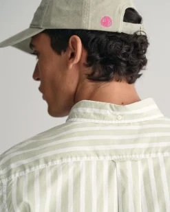 Regular Fit Wide Striped Poplin Shirt