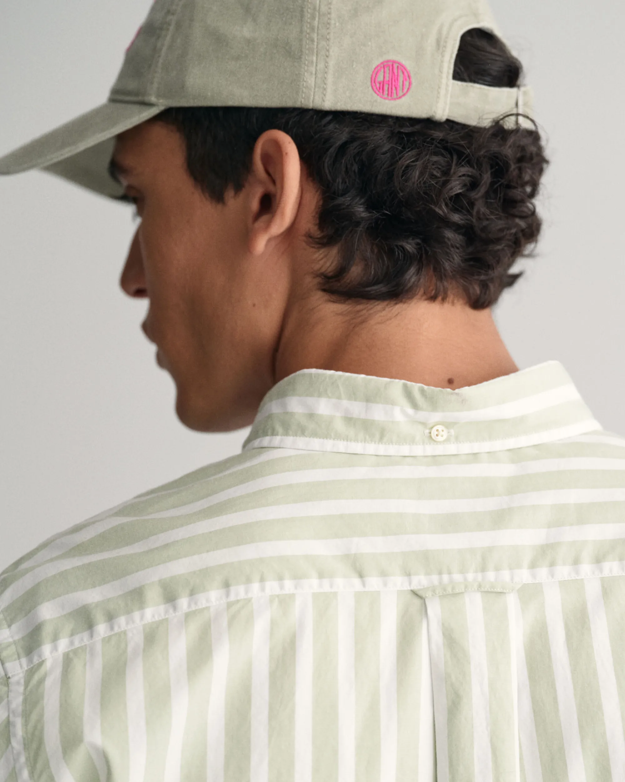Regular Fit Wide Striped Poplin Shirt