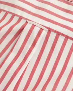 Regular Fit Wide Striped Poplin Shirt