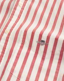 Regular Fit Wide Striped Poplin Shirt