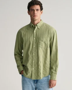 Relaxed Fit Dobby Striped Shirt