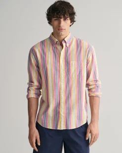 Relaxed Fit Multi Striped Shirt