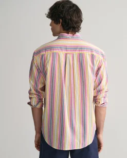 Relaxed Fit Multi Striped Shirt