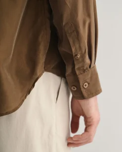 Relaxed Fit Silk Shirt