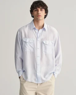 Relaxed Fit Silk Shirt