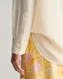 Relaxed Fit Silk Shirt