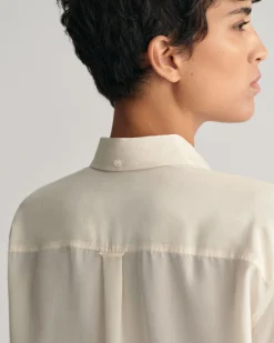 Relaxed Fit Silk Shirt