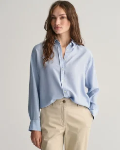 Relaxed Fit Silk Shirt