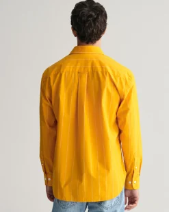 Relaxed Fit Striped Heritage Poplin Shirt