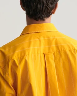 Relaxed Fit Striped Heritage Poplin Shirt