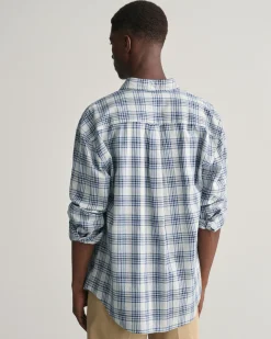 Relaxed Fit Textured Checked Shirt