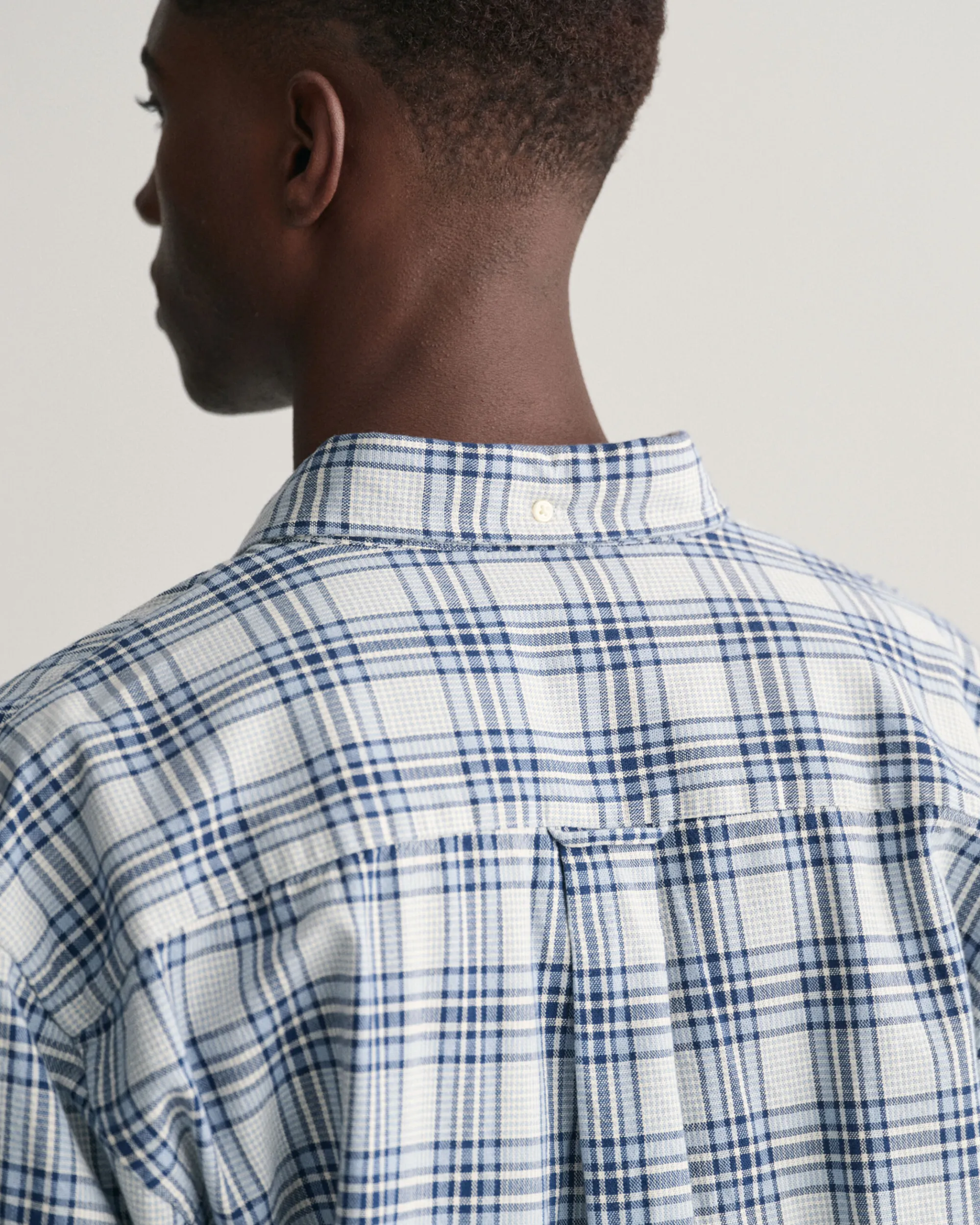 Relaxed Fit Textured Checked Shirt