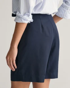 Relaxed Fit Tie Waist Shorts