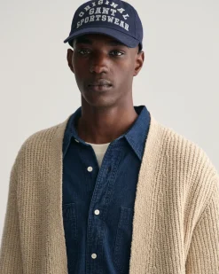 Ribbed Bouclé Cardigan