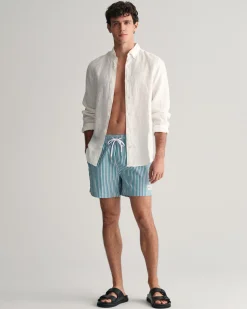 Seersucker Swim Shorts