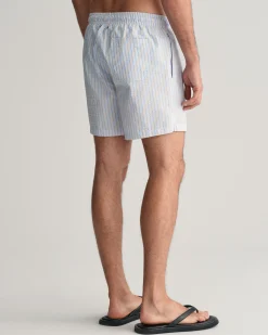 Seersucker Swim Shorts