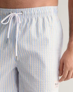 Seersucker Swim Shorts