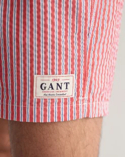 Seersucker Swim Shorts