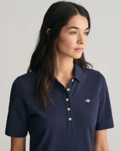 Shield Piqué Polo Dress