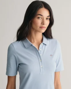 Shield Piqué Polo Dress