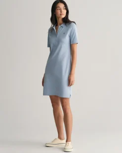 Shield Piqué Polo Dress
