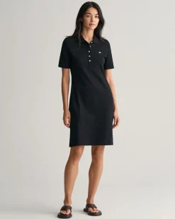 Shield Piqué Polo Dress