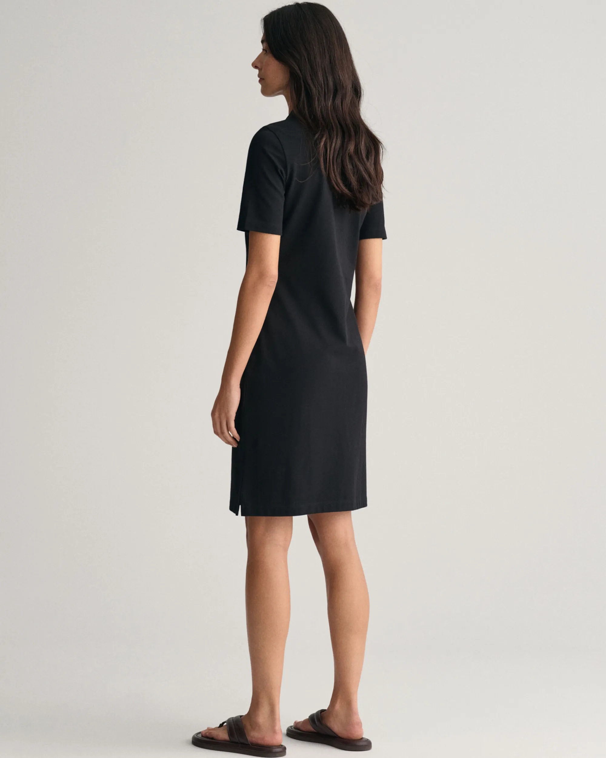 Shield Piqué Polo Dress