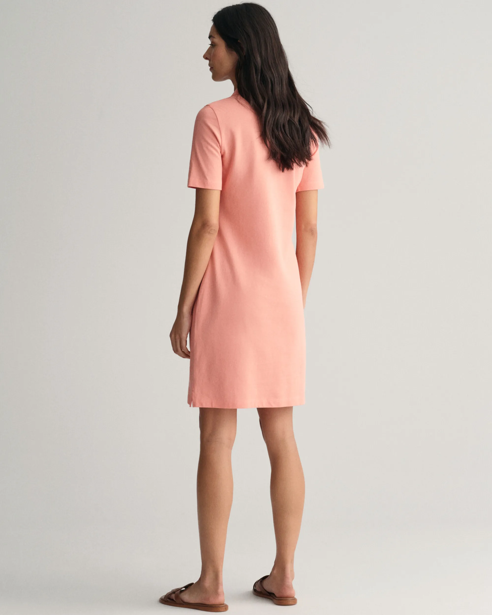 Shield Piqué Polo Dress