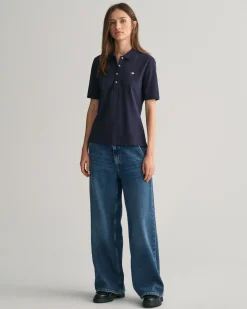 Shield Piqué Polo Shirt